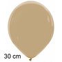 Mokka ballonnen, 30 cm / 12 inch
