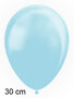 Lichtblauw macaron ballon, 30 cm, per stuk te koop