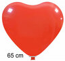 xl hartballonnen rood, 65 cm