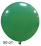 Donkergroen  XL ballon, 80 cm