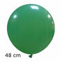 Grote donkergroene ballonnen, 48 cm / 19 inch