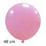 Grote roze ballonnen, 48 cm / 19 inch