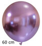 Paars titanium ballonnen, 60 cm / 24 inch