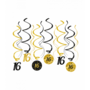 Swirls hangdeco 16, 12 delig