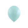 matte pastel ballonnen azure / lichtblauw, 15 cm