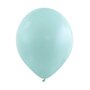 matte pastel ballonnen azure / lichtblauw, 30 cm