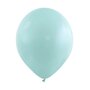 matte pastel ballonnen azure / lichtblauw, 30 cm