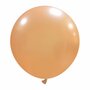 Grote metallic peach ballonnen, 45 cm / 18 inch