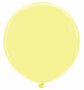 Lichtgeel ballonnen, 60 cm / 24 inch