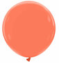 Koraal rood ballonnen, 60 cm / 24 inch