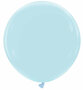 maya blue ballonnen, 60 cm / 24 inch