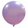 Metallic lavendel XL ballon, 75 cm