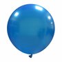 XL metallic ballon donkerblauw, 60 cm 24 inch