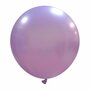 XL metallic ballon lavendel, 60 cm 24 inch