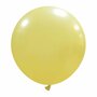 Grote metallic cream ballonnen, 45 cm / 18 inch
