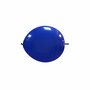 donkerblauw kleine knoop (link) ballonnen, 13 cm