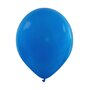 electric blue- blauw fashion ballonnen, 30 cm