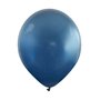 Donkerblauw fashion metallic ballonnen, 28 cm