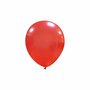 Donkerrood metallic ballonnen 5 inch