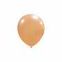 peach perzik metallic ballonnen