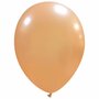 Peach perzik metallic ballonnen