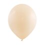matte pastel ballonnen peach, 30 cm