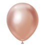 Rose gold chrome mirror ballon, 18 inch/45 cm
