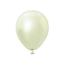 kleine chrome ballonnen green gold, 13 cm