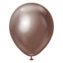 Chocolate mirror chrome ballonnen, 30 cm