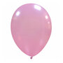 Roze metallic ballonnen, 10 inch / 9 inch