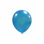 Blauw metallic ballonnen 5 inch