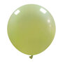 Pistache grote ballonnen, 19 inch / 48 cm