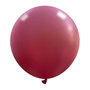 Grote plum kleur ballonnen, 48 cm / 19 inch