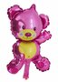 Teddybeer Cute Bear roze folieballon 36 cm
