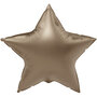 Starlight gold folieballon stervorm, 18 inch