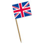 Party prikkers / picks Union Jack, 50 st.