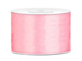 breed satijn lint roze, 50 mm