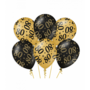 80 classy party ballonnen, 6 st