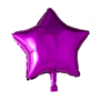Fuchsia folieballon stervorm, 18 inch