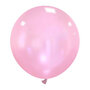 Grote metallic roze ballonnen, 45 cm / 18 inch