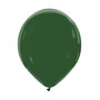 Jungle green (groen) ballonnen, 30 cm / 12 inch