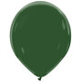 Jungle green (groen) ballonnen, 35 cm / 14 inch