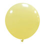 Grote cream (pastel) ballonnen, 48 cm / 19 inch