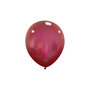 burgundy / wijnrood metallic fashion ballonnen, 6 inch