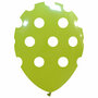 Polka dots ballonnen groen lime groen