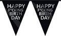 Vlaggenlijn Happy F*cking Birthday