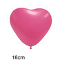 hartballonnen fuchsia pink klein