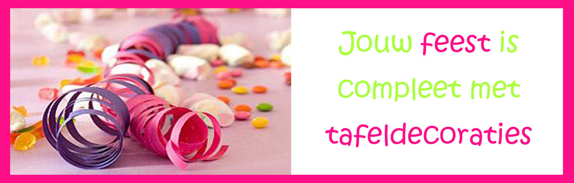 Tafeldecoratie Tafeldecoratie