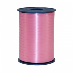 Roze, lichtroze Krullint, 5 mm, rol 500 m Roze, lichtroze Krullint, 5 mm, rol 500 m