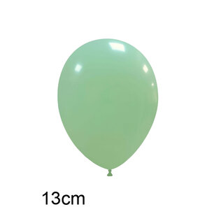 Mint groen Pastel kleine ballon (13cm) Mint groen Pastel kleine ballon (13cm)